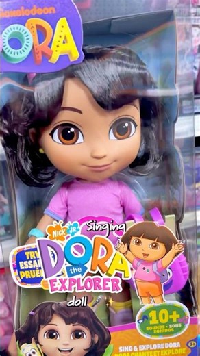 Singing Huge Dora the Explorer doll 🎤✨🙊🍃 #dora #doratheexplorer #nickelodeon #doll