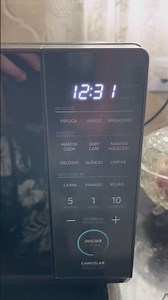 The time changing on the Midea Microwave Oven, 20L Black, MasterCook Midea