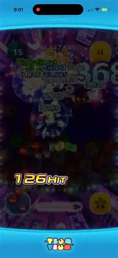 Baymax 2.0 & Hiro Tsum Tsum gameplay | SL6 | 126 HIT