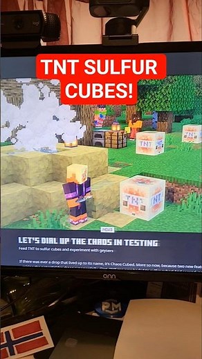 #minecraft TNT Sulfur Cubes!