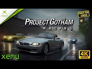Project Gotham Racing - Xbox - Xemu Emulator Gameplay [4K 60FPS]