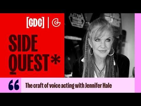 The craft of voice acting with Jennifer Hale - GDC Side Quest -