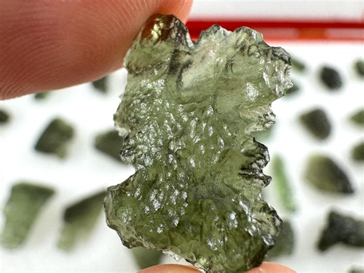 Genuine Certified Moldavite — Chlum-nad-malsi, Czech Republic ,N3 - Etsy Canada