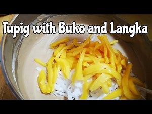 How to make Tupig with Buko and Langka (Pagkaing Pinoy,Ilocano Food,Filipino Recipe)