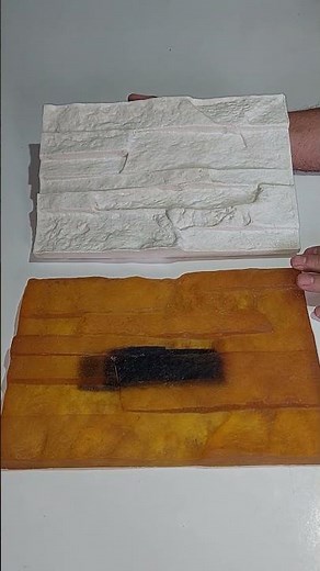 Imitation stone with plaster! Easy to make!