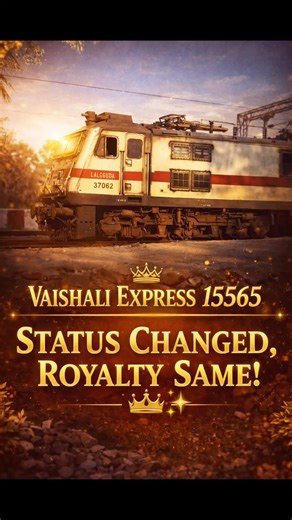 Offlink WAP7 Lalgudda in NER with Vaishali Express