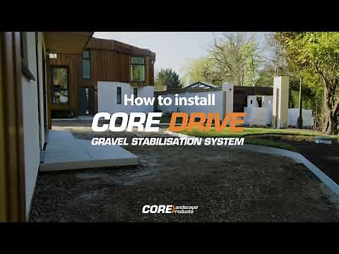 How to Install CORE DRIVE Gravel Honeycomb Driveway Grid - Stop Gravel Moving - BEST Driveway 2025!