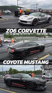 225K views · 1.6K reactions | Z06 Corvette vs 2024 Coyote Mustang Drag Racing @ Island dragway | import2race.com | Facebook