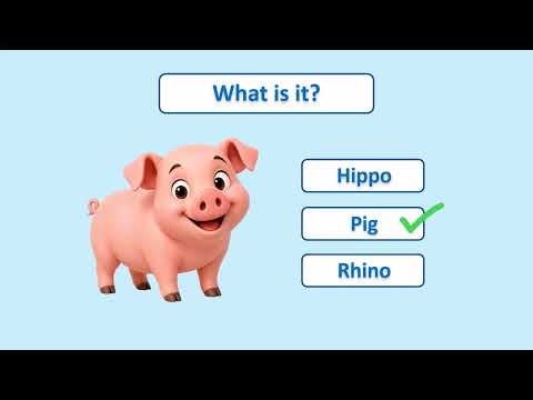 Fun Animal Quiz for Kids | Can You Guess Them All?