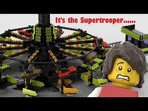 LEGO Fairground Supertrooper ride (Instructions & kits https://linktr.ee/gregosfairground)