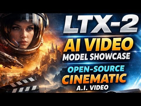 LTX-2 Open-Source Cinematic AI Video Model Showcase & Breakdown