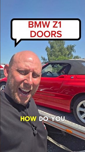 You've NEVER Seen BMW Doors Like These! 🤯#bmw #bmwlife #bmwz1 #rarecars