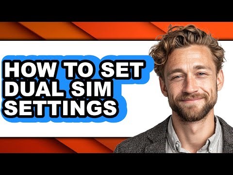 How to Set Dual Sim Settings (only Way)