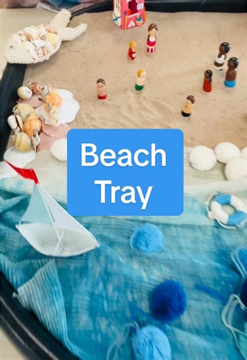 Beach Tuff Tray Activities for Kids