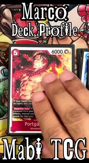 OP08 Marco Deck Profile - Overpowering Late Game! | One Piece TCG Deck List