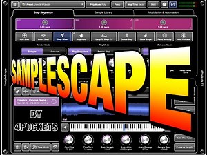 SampleScape Instrument - Easily Create Complex Evolving Soundscapes - iPad & iPhone