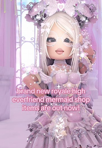New Everfriend Mermaid Shop Items in Royale High