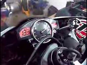 2006 Yamaha YZF-R6 on the dyno