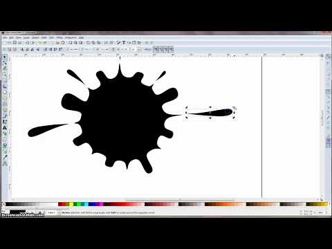 Inkscape Tutorial: Ink Splash