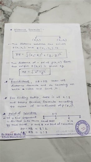 # Co - ordinate Geometry # CBSE Class 10th