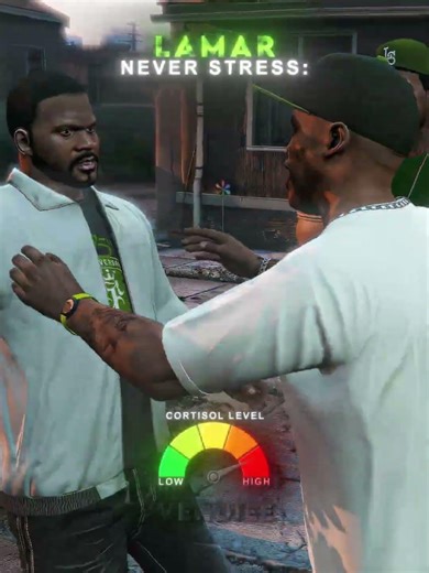 Lamar is Very Chill🤣 #shorts #gta5 #grandtheftauto