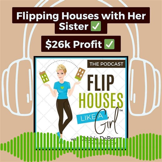 Another FlipSister in our Coaching Program shares her First Flip journey with us! Stephanie and her sister made a whopping 20% profit within 3 months on their first flip - while also working full-time! You can catch the full episode here: https://podcast.theflipstress.com/stephanies-detroit-area-first-flip-journey/ #fliphouseslikeagirl #flipsisters #womenflippinghouses #womenempoweringwomen #realestate #femaleinvestors #womeninrealestate #houseflipping #fixerupper #womensupportingwomen #womeninv