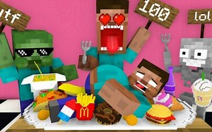 我的世界怪物学院-烹饪挑战：第一集