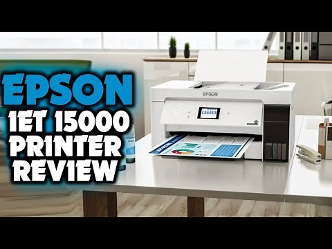 Epson EcoTank ET-15000 Review: Wide-Format Printing & Unmatched Savings? 🖨️🌍