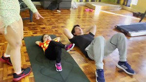 7.6M views · 265K reactions | Pumayat ako sa kakatawa. Hindi sa workout eh. HAHAHAHAHAHA! Salamat captain johnvic de guzman sa pagturo samin kung paano magworkout ang isang atleta! Ang hirap! Pero ang saya lalo na kung si ate mahal yung kasama mo. NUOD NA NG NEW VLOG!!! https://youtu.be/6GKnnx2Mmhs https://youtu.be/6GKnnx2Mmhs https://youtu.be/6GKnnx2Mmhs | Kiray Celis | Facebook