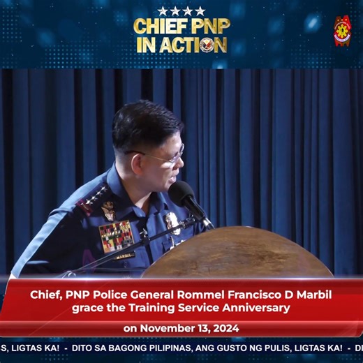 PNP Training Service Anniversary | Police General Rommel Francisco Marbil