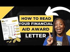 How to Read Your Financial Aid Award Letter Like a PRO!