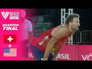 Krattiger/Dillier vs. Crabb/Benesh - Quarter Final Highlights | João Pessoa 2026 #BeachProTour