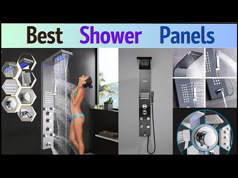 Best Shower Panels - These Are The Best Shower Panels for Your Bathroom