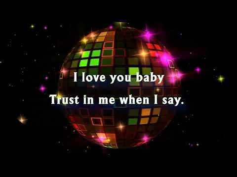 Karaoke _ I Love You Baby