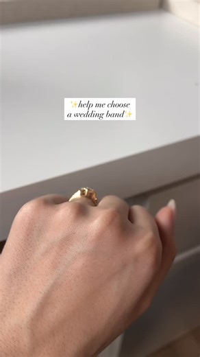 June on Instagram: "Stack our Lea ring with us ➡️ Here’s 4 of our favorite wedding band combos ✨"