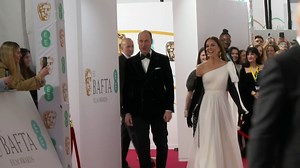 19K views · 1.3K reactions | The Princess of Wales has shown her commitment to environmentally friendly fashion by rewearing a glamorous white dress on the EE Bafta red carpet. Kate donned a Grecian-style gown by Alexander McQueen, which she first wore to the Baftas in 2019. Accompanied by the Prince of Wales, the couple walked the Bafta red carpet for the first time in three year | The Royal Family Channel | Facebook
