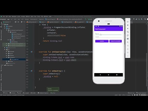 Navigation Component and Sending Data Using Arguments |Android Studio & Kotlin