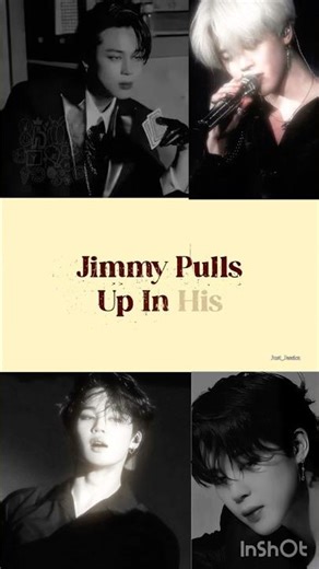 Jimmy pulls up in his blue Chevy nova #jimin#jiminbts#btsedits#viral#trending#1million#btsshorts