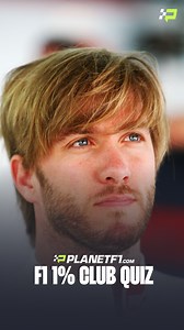 52K views · 289 reactions | Are you apart of the F1 1% club? Can you name these eleven Formula 1 drivers increasing in difficulty? Let us know how you got on  #F1Quiz #Formula1 #MaxVerstappen | PlanetF1.com | Facebook