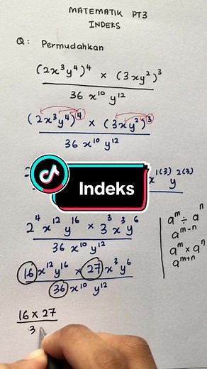 Cara Mudah Selesaikan Soalan Indeks PT3 Matematik