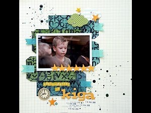 Layout with resist technique tags and stencils