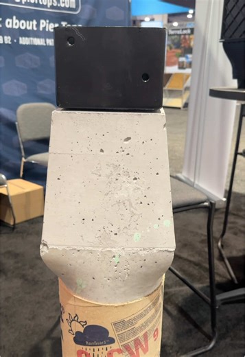 Elegant Decorative Sonotube Tops for Concrete Projects