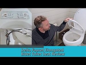 EASY TO INSTALL & AFFORDABLE - Delta Faucet Elongated Bidet Toilet Seat Review