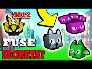 FIZ UMA FUSE SECRETA PARA CONSEGUIR OS PETS POG NO PET SIMULATOR X ? ROBLOX
