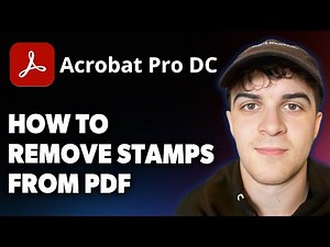 How to Remove Stamps From PDF in Adobe Acrobat Pro DC [2025 Full Guide]