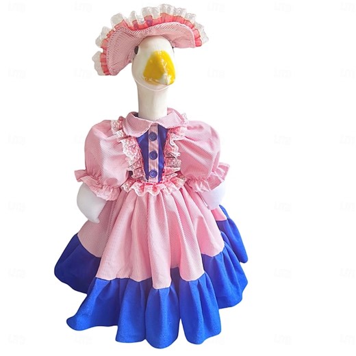 Spring Goose OutfitEaster Lawn Porch Goose Clothes with HatCute Goose Clothes for 23 High Cement GooseGarden Goose CostumeLawn Goose Outfit for Lawn Goose Outdoor Christmas Gift 2025