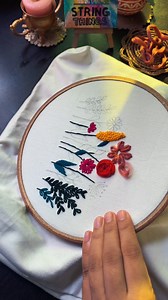 538K views · 10K reactions | আমার করা প্রথম টোটব্যাগে হুপ আর্ট瑱 Bag from: Peace Of Colour 﫶 | String Things | Facebook