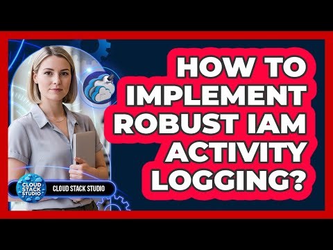 How To Implement Robust IAM Activity Logging?