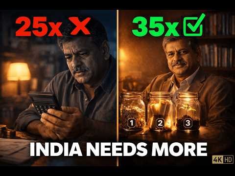 Why 25x for Retirement FAILS in India (Do This Instead)