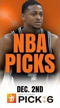 BEST NBA DraftKings Pick 6 Plays Today! 🔥 | NBA Picks & Predictions | Tuesday 12/2/2025
